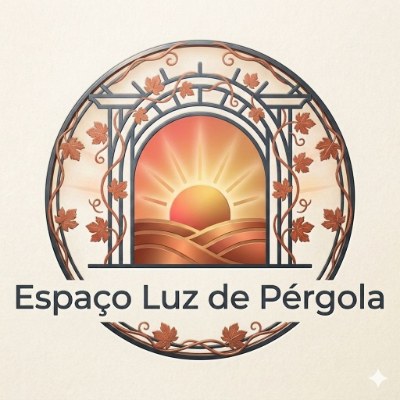 Espaço luz de pergola logo