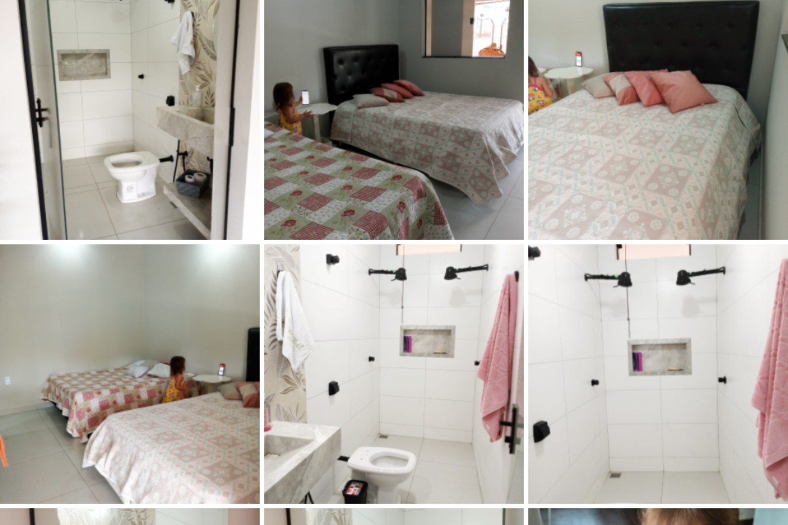 Espaço amplo com cozinha equipada, 2 dormitórios com banheiro e sem. Espaço para dormir até 10 pessoas da mesma família ou turma. Não é hospedagem individual individual 4